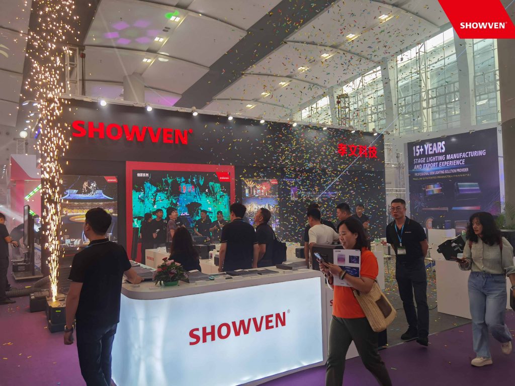 Showven once again participated in the prolight+sound